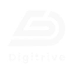 Digitrive logo in footer representing digital growth framework